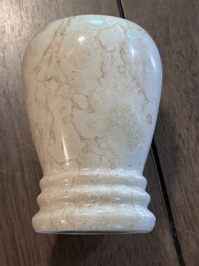 Creative Home Champagne Marble Tumbler/Bathroom Toothbrush Holder